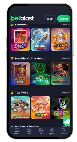 BetBlast Casino se connecter