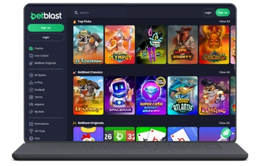 BetBlast Casino s'identifier